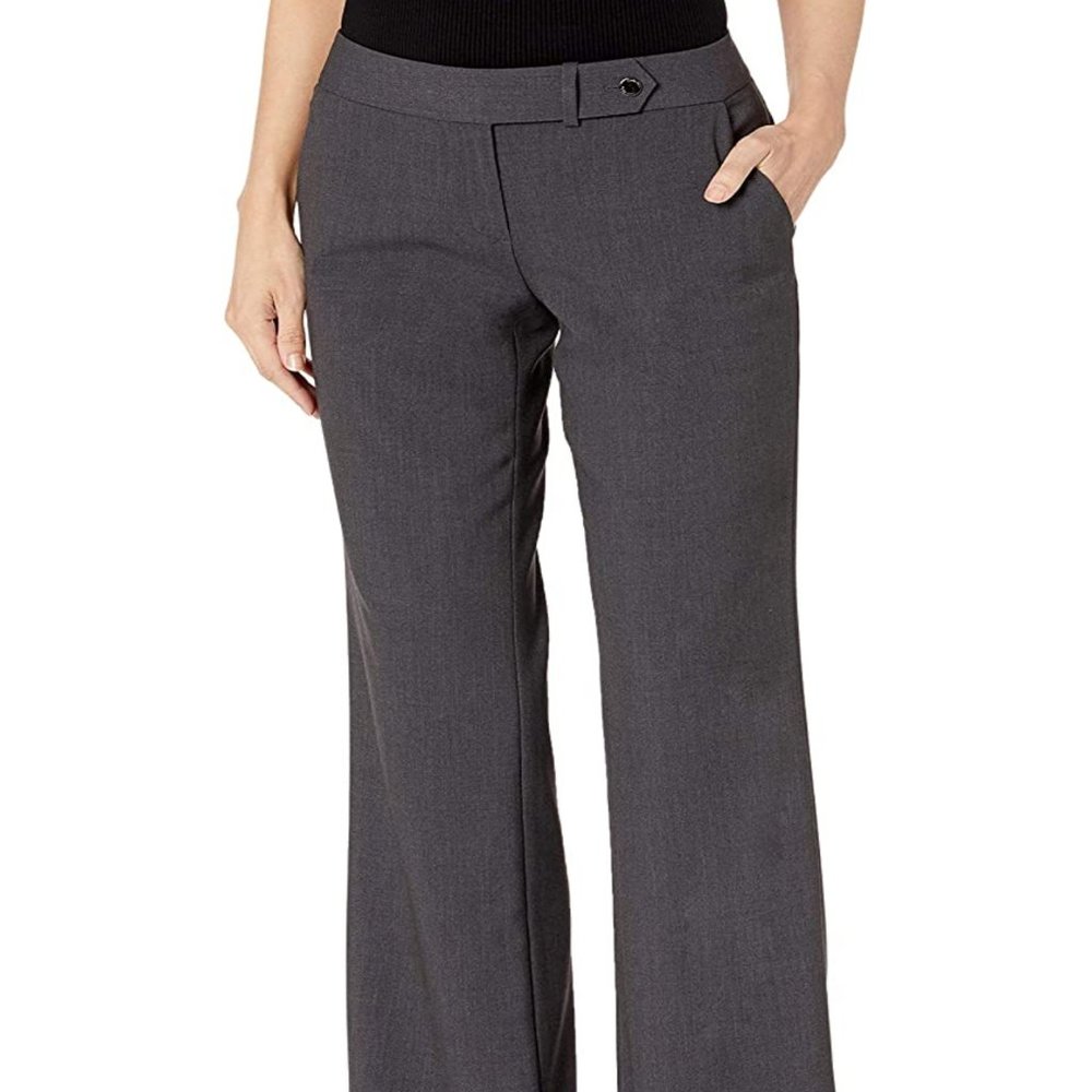 Women's Calvin Klein Classic Fit Straight Leg Pant (2P)